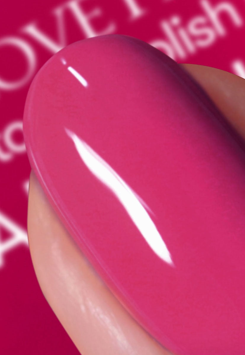 Pink Before You Speak Nail Polish