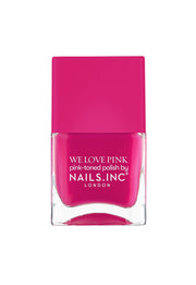 Pink Before You Speak Nail Polish