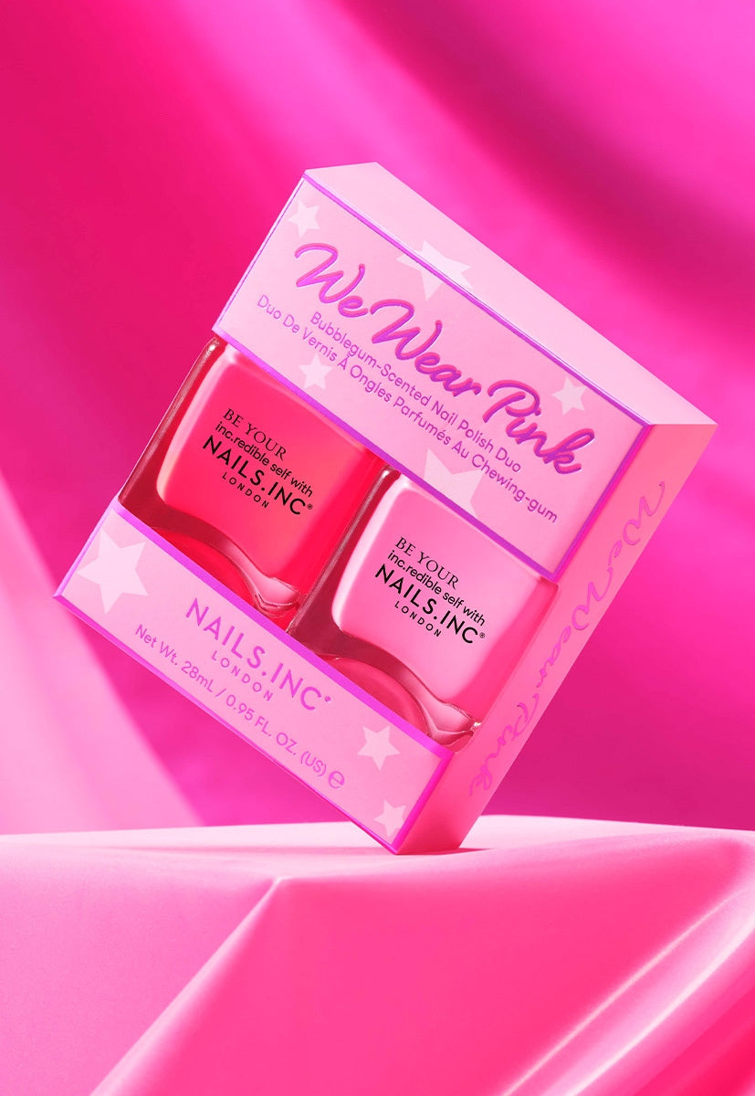 We Wear Pink Nail Polish Duo