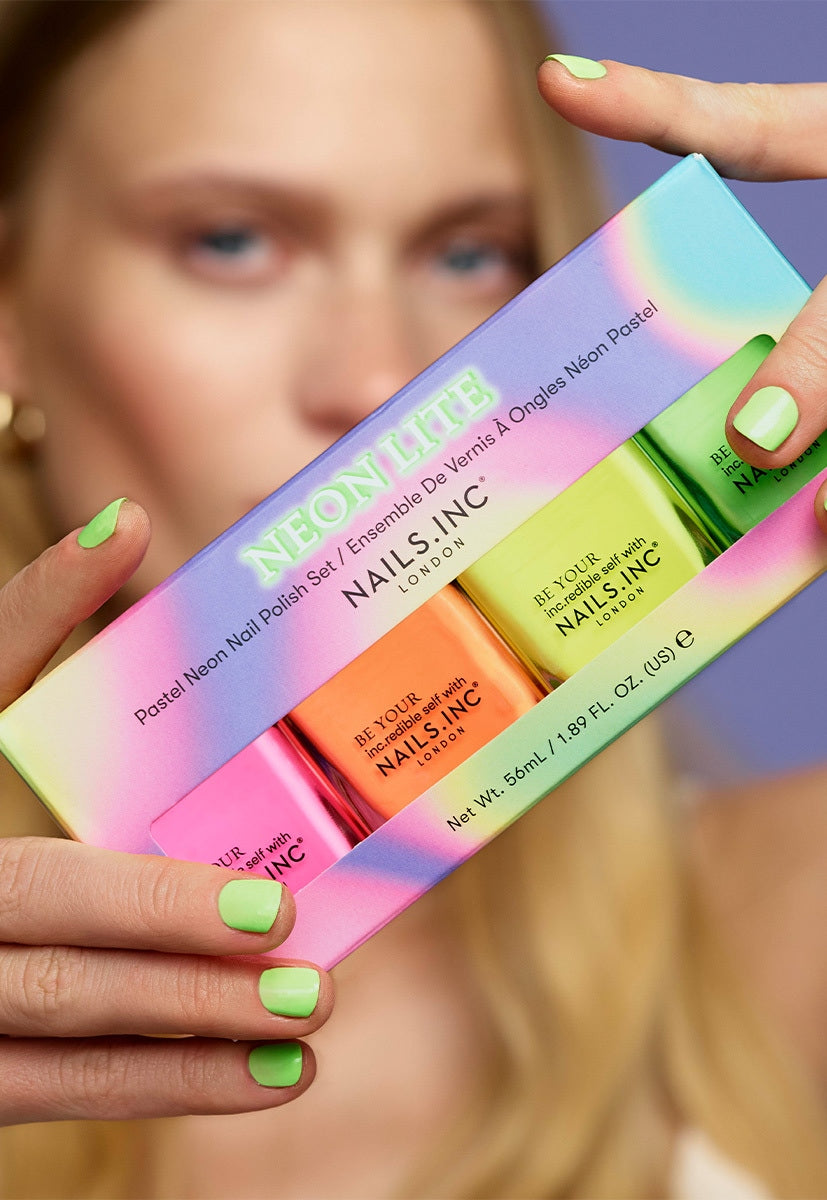 【新品】ネイルズインク ネオンライト 全種セット NEON LITE（ネオンライト） | NAILS INC （ネイルズ インク