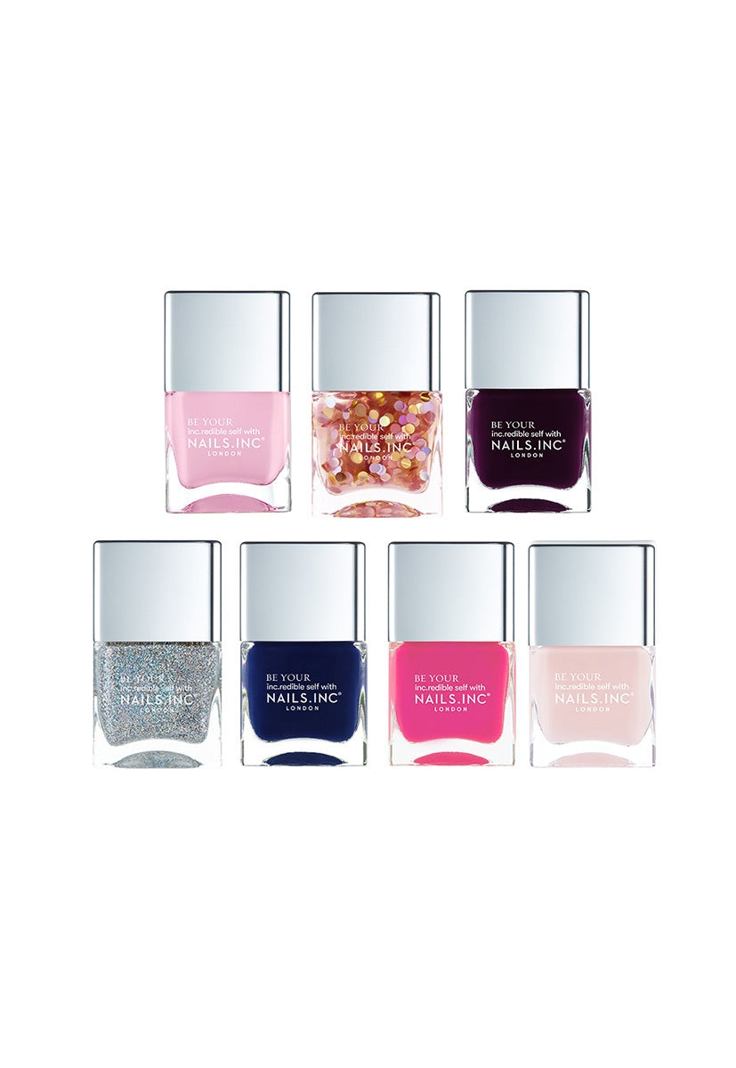 Let's Go Disco 7-Piece Nail Polish Set