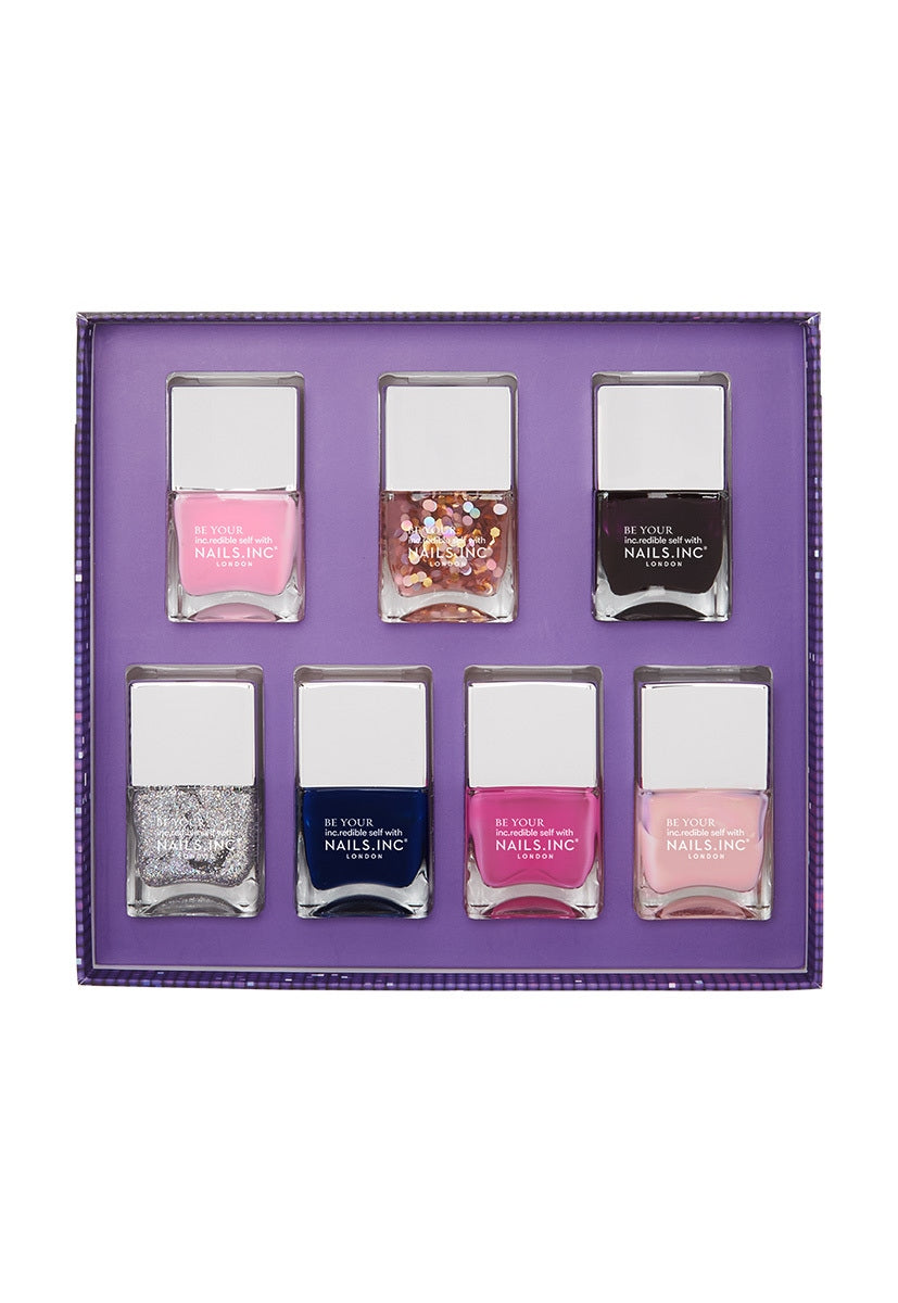 Let's Go Disco 7-Piece Nail Polish Set