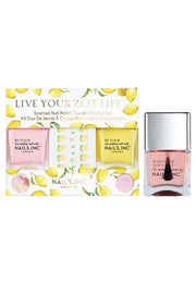 Live Your Zest Life Nail Polish and Top Coat Set