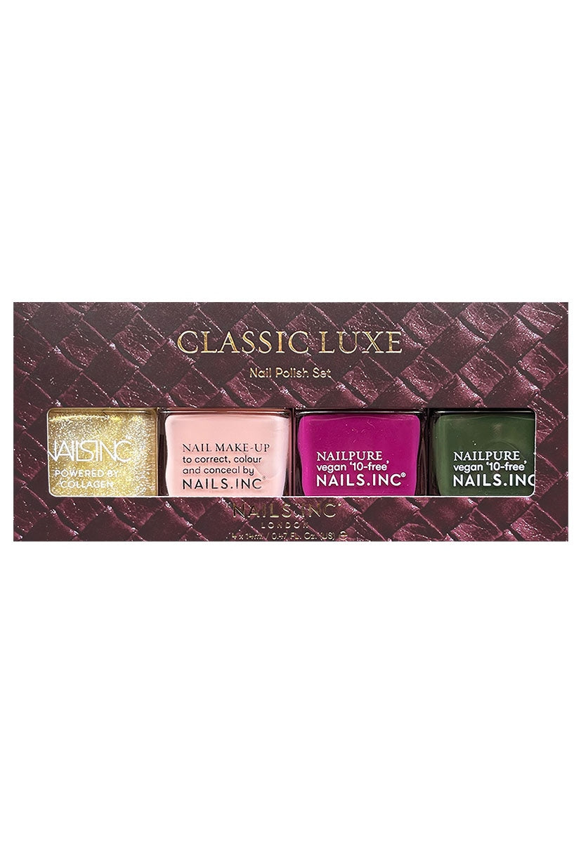 Classic Luxe 4 Piece Nail Polish Set