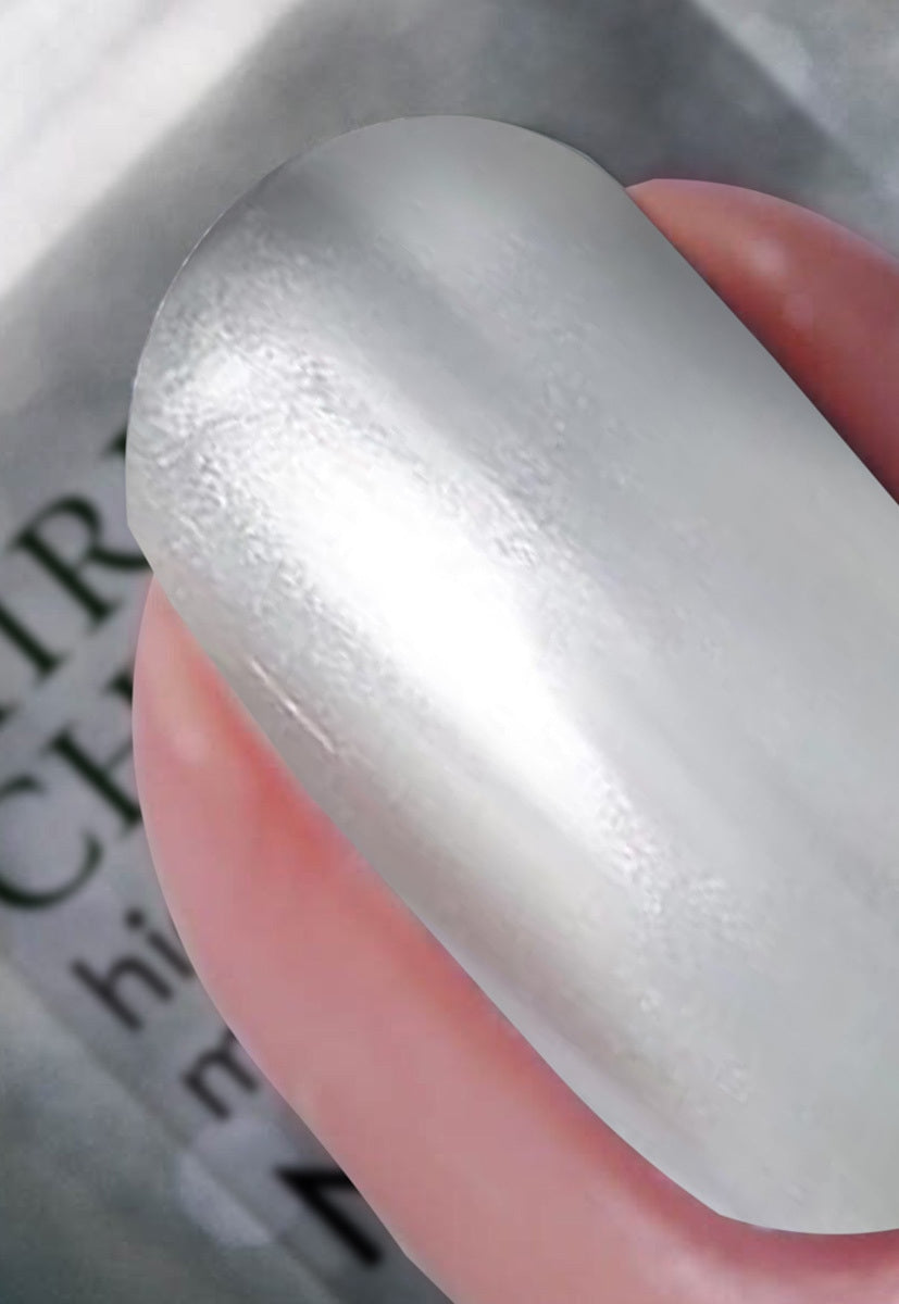 Silver Served Mirror Chrome Nail Polish