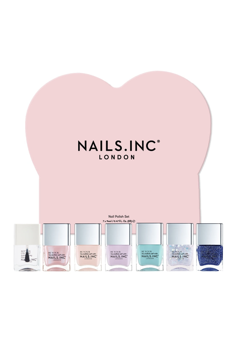 Heart To Get 7 Piece Nail Polish Set