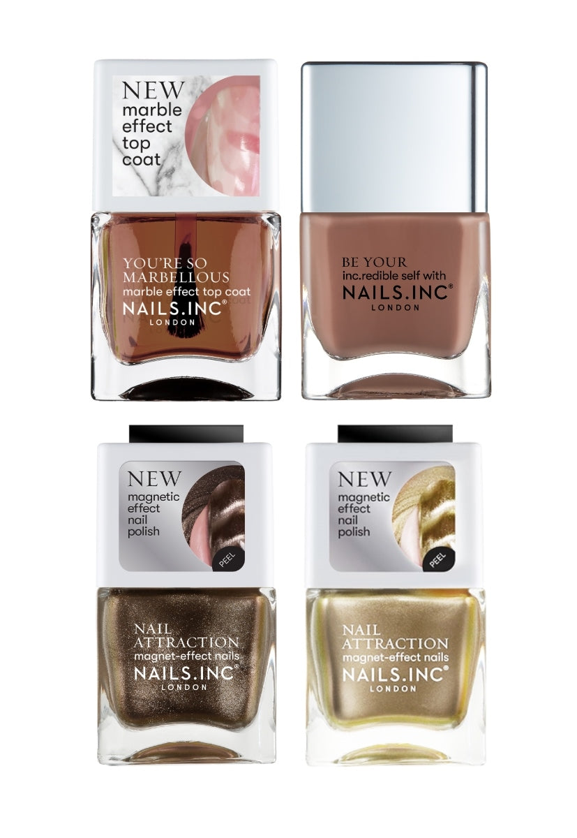 Cinnamon Spice 4 Piece Nail Polish Set