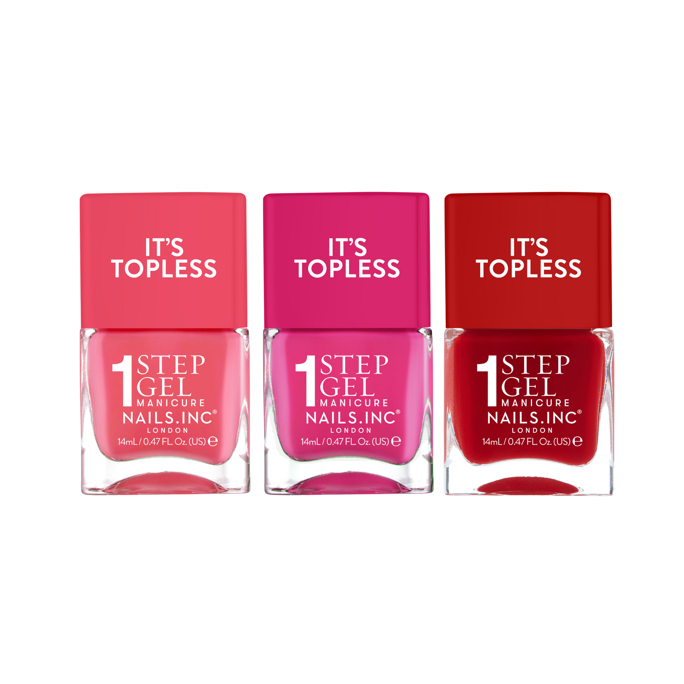 Ulta Topless Trio 3 - Reds