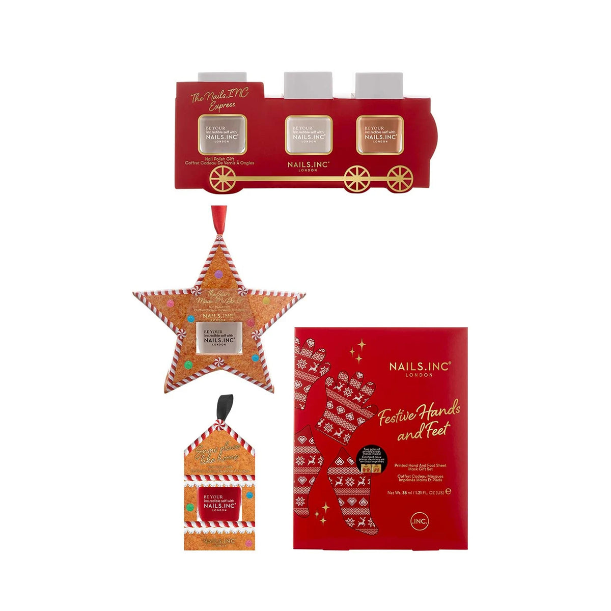 Festive Faves 7 Piece Nail Kit