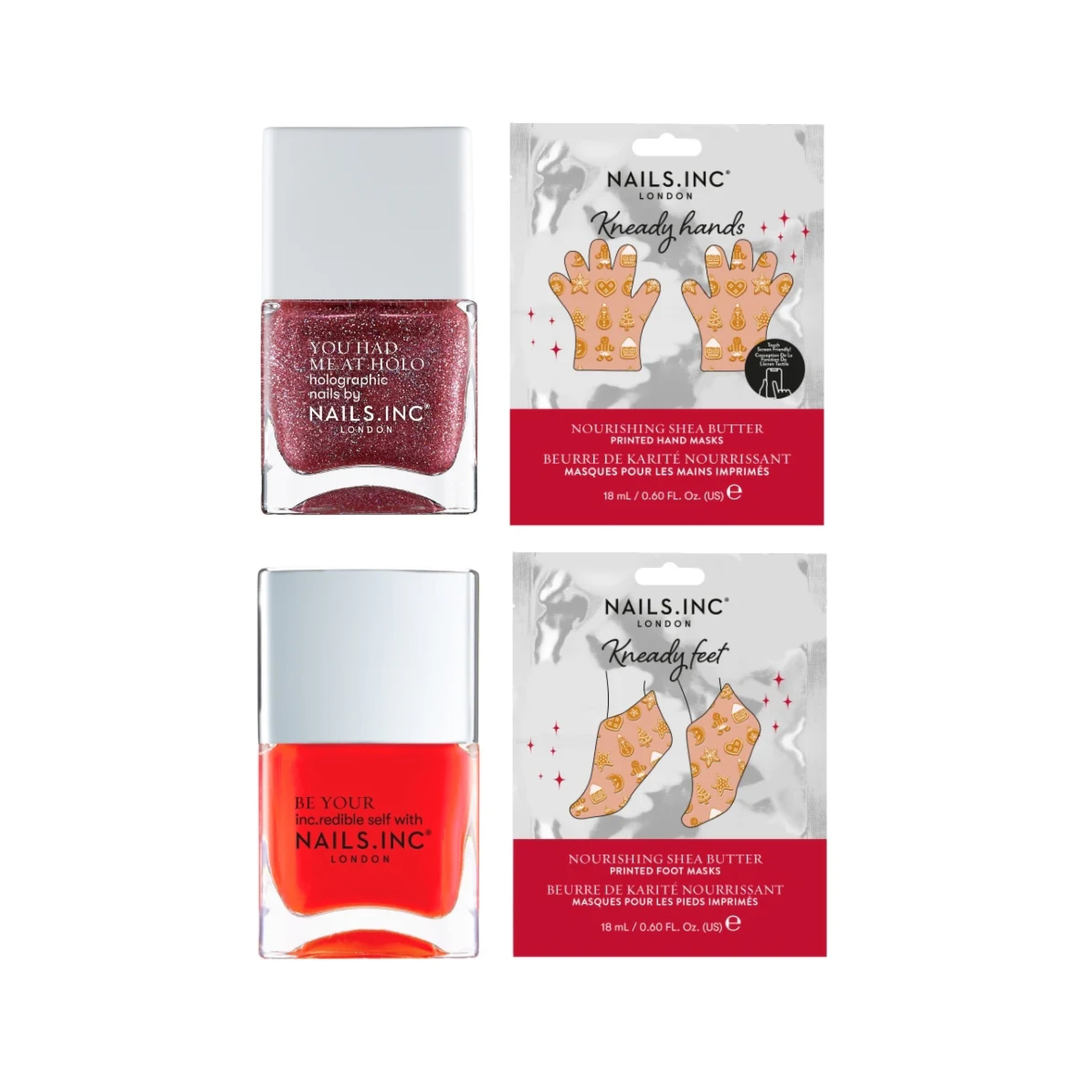 Festive Feels and Heels Nail Polish and Masking Duo