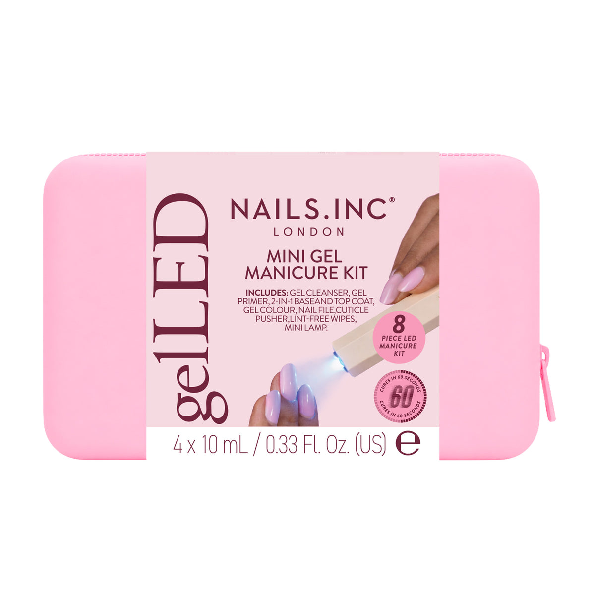 Gels On the Go 9-Piece gelLED Travel Mani Set