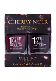 Cherry Noir Nail Polish Duo