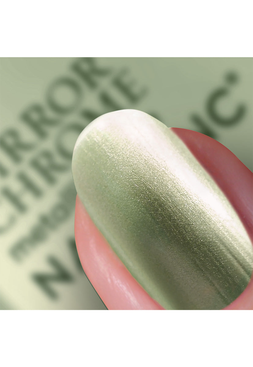 Go Your Chrome Way Olive Mirror Chrome Nail Polish
