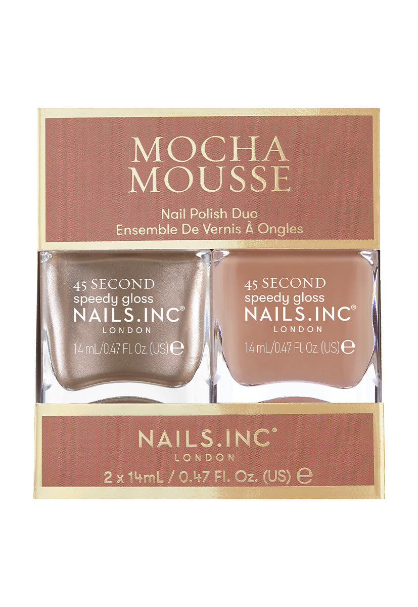 Mocha Mousse Nail Polish Duo