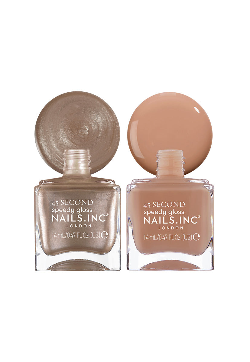 Mocha Mousse Nail Polish Duo