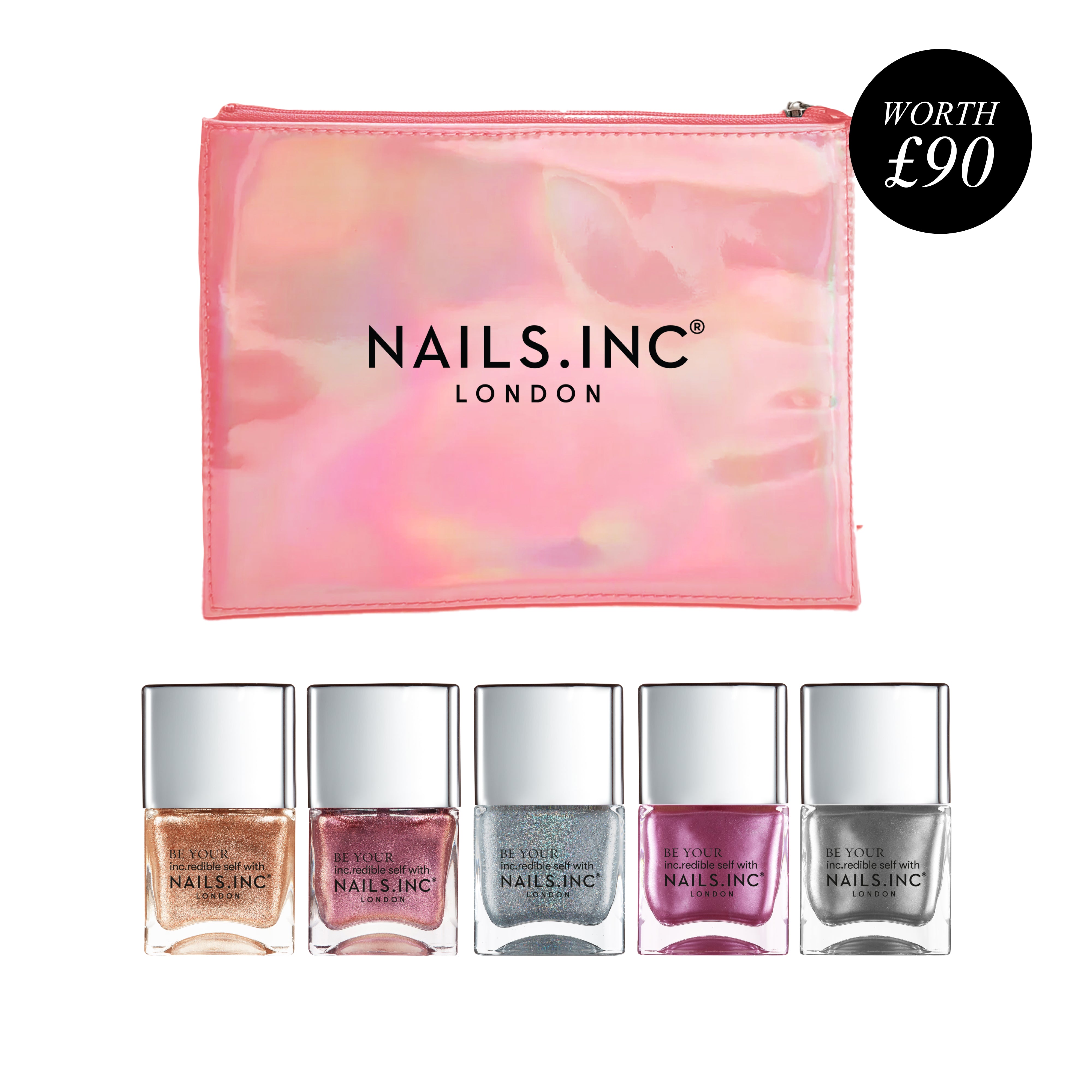 Party Pleasers 5-Piece Nail Polish Set
