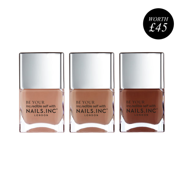 Sweet Like Honey Nail Polish Trio – Nails Inc London