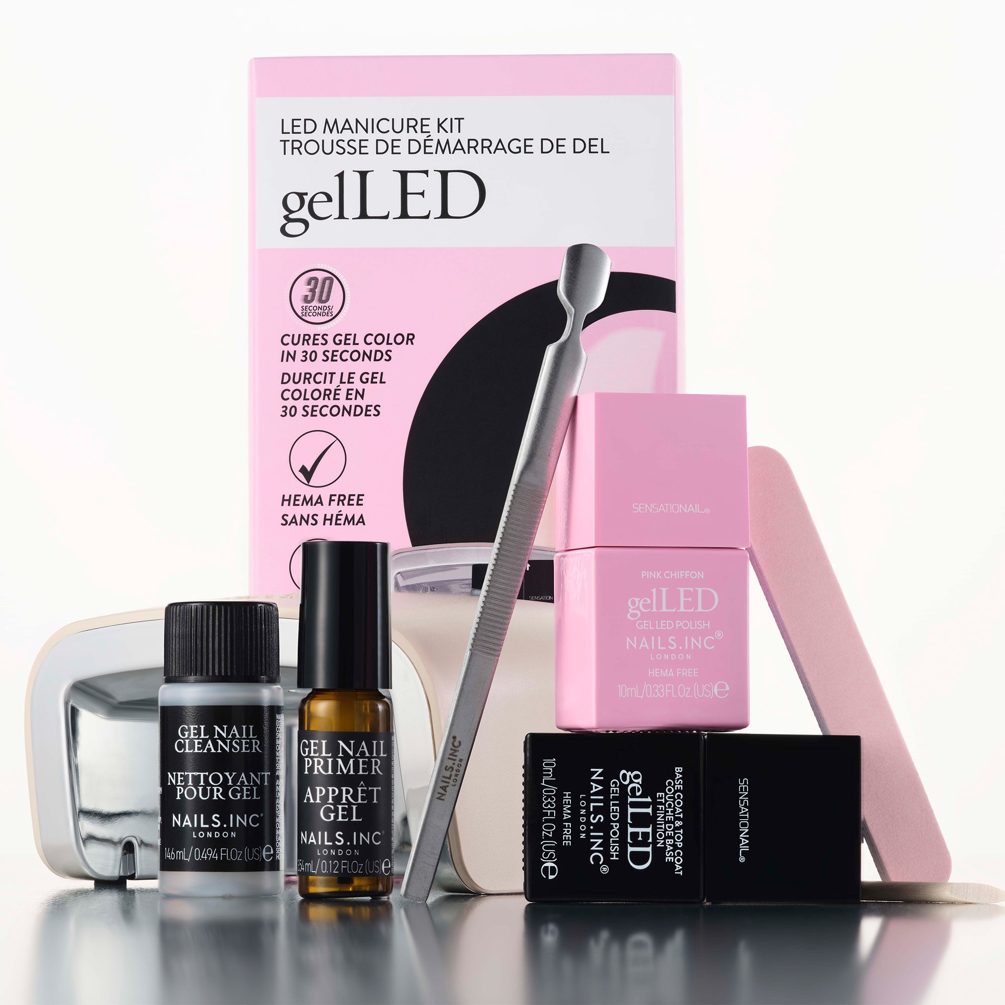 ネイルアート用品(筆など) starter gel nail kit gelLED Manicure Starter Kit – Nails Inc London