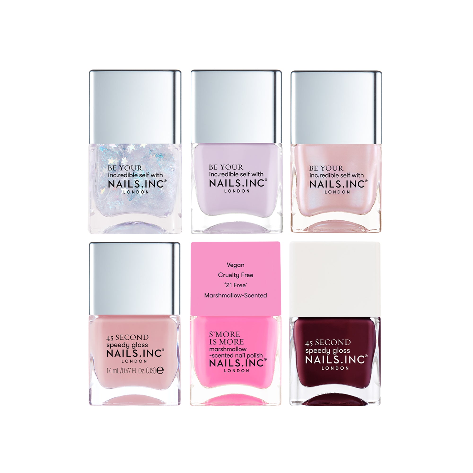 Candy Kisses 6-Piece Nail Polish Set
