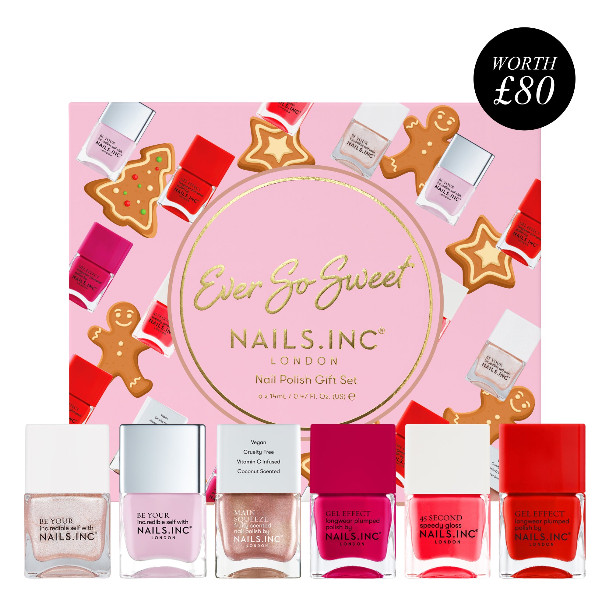 Ever So Sweet 6-Piece Nail Polish Set