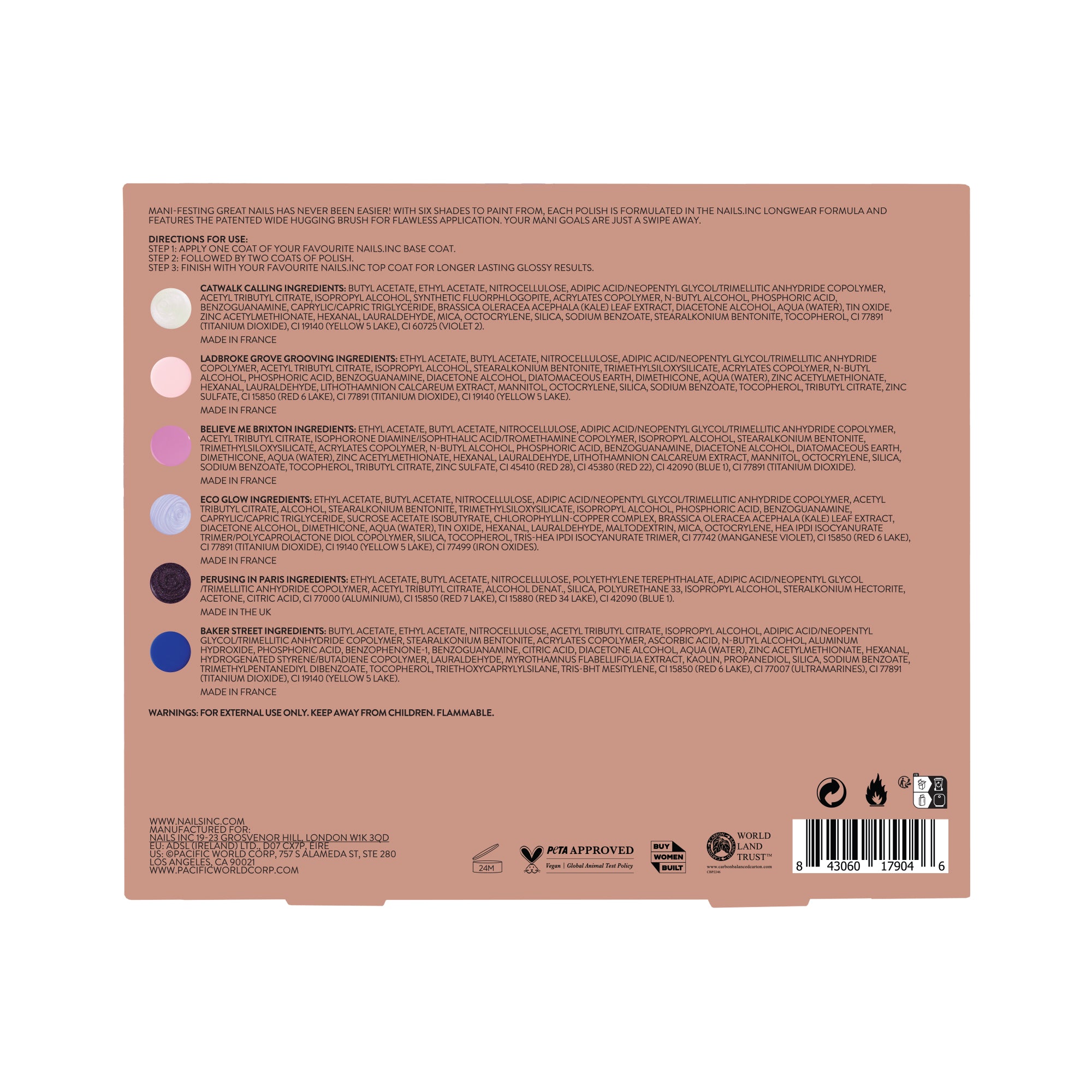 Mani-fest Moment 6-Piece Nail Polish Set