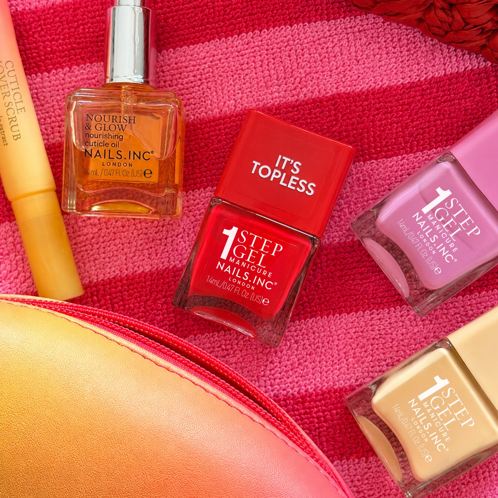 If You Like Piña Coladas 7-Piece Mani Set - 1-Step Gel It's Topless Nail Polish