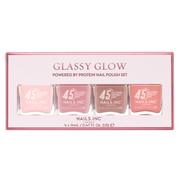 Glassy Glow Nail Polish Set - 45 Second Speedy Gloss