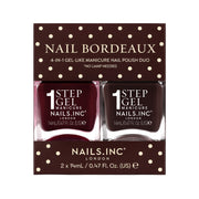 Nail Bordeaux Nail Polish Duo - 1-Step Gel It's Topless