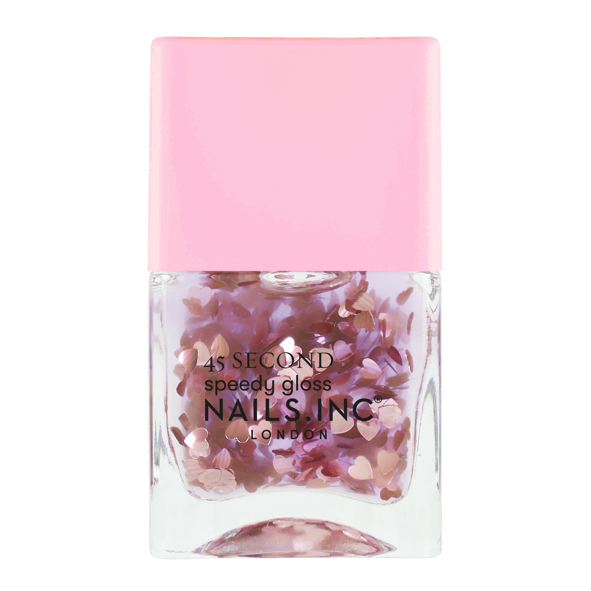 Margot Heart Topper - 45 Second Speedy Gloss Nail Polish US