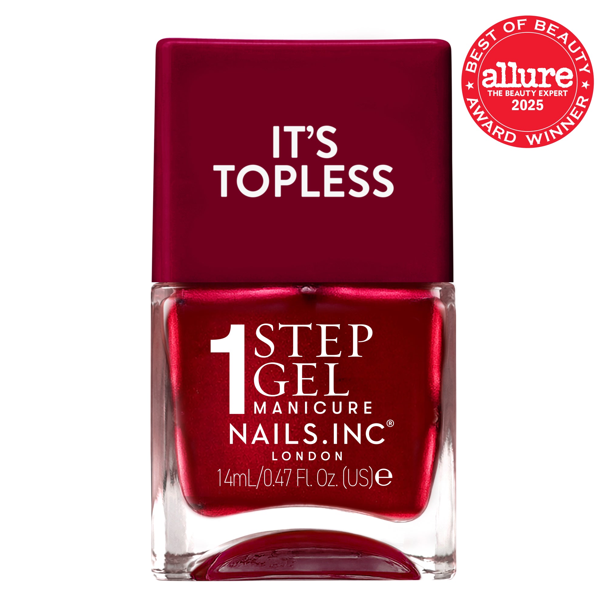 Poppy – 1-Step Gel It's Topless Nail Polish