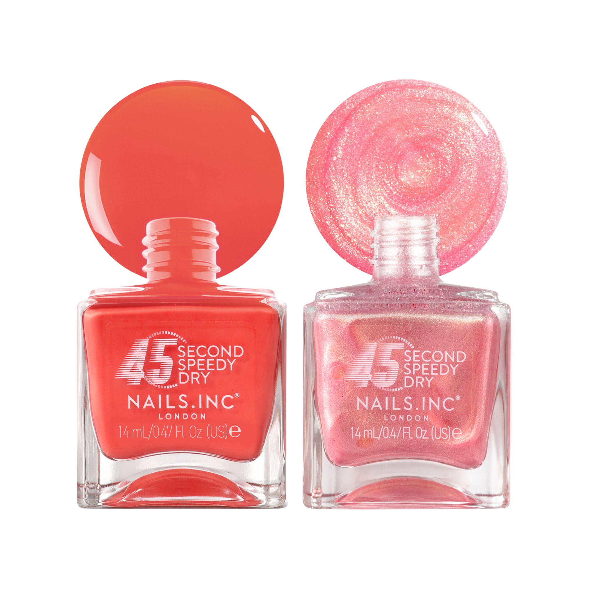 Sun, Sea and Spritz Nail Polish Duo - 45 Second Speedy Gloss