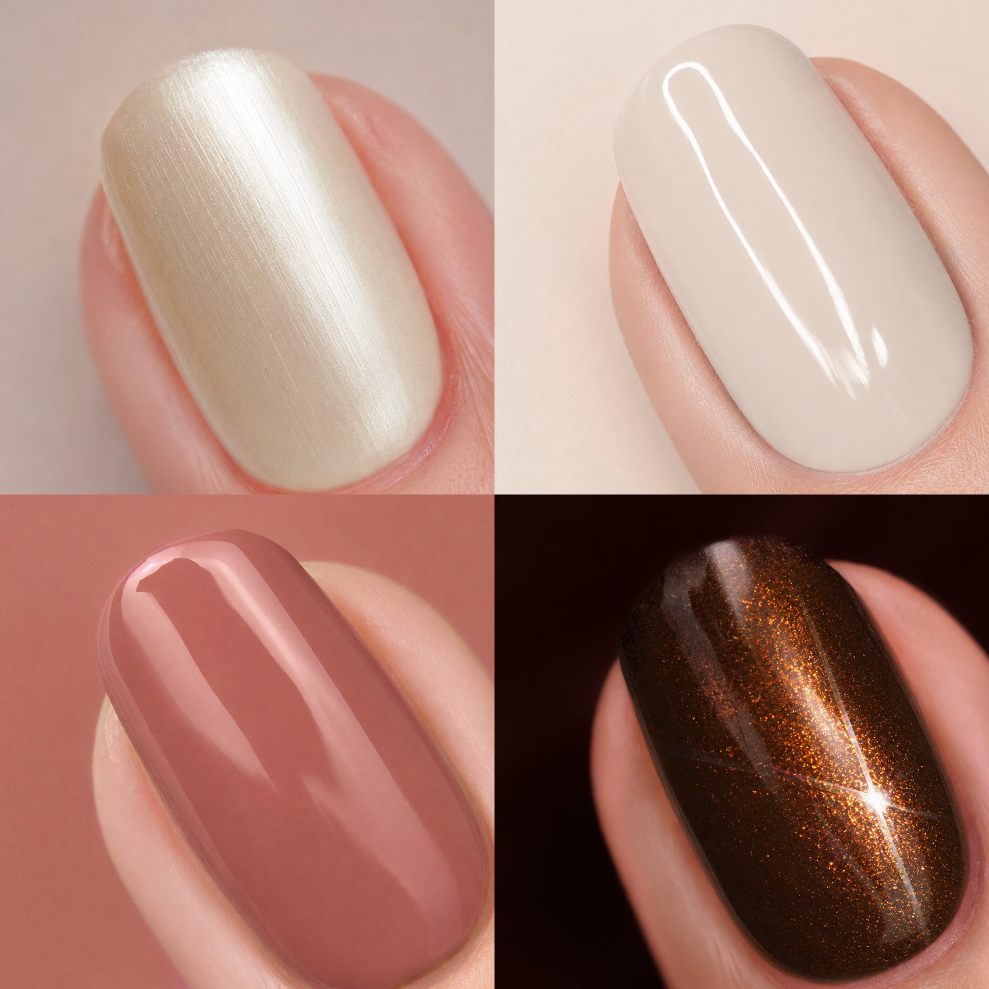 Extra Espresso Nail Polish Set - 1-Step Gel It's Topless
