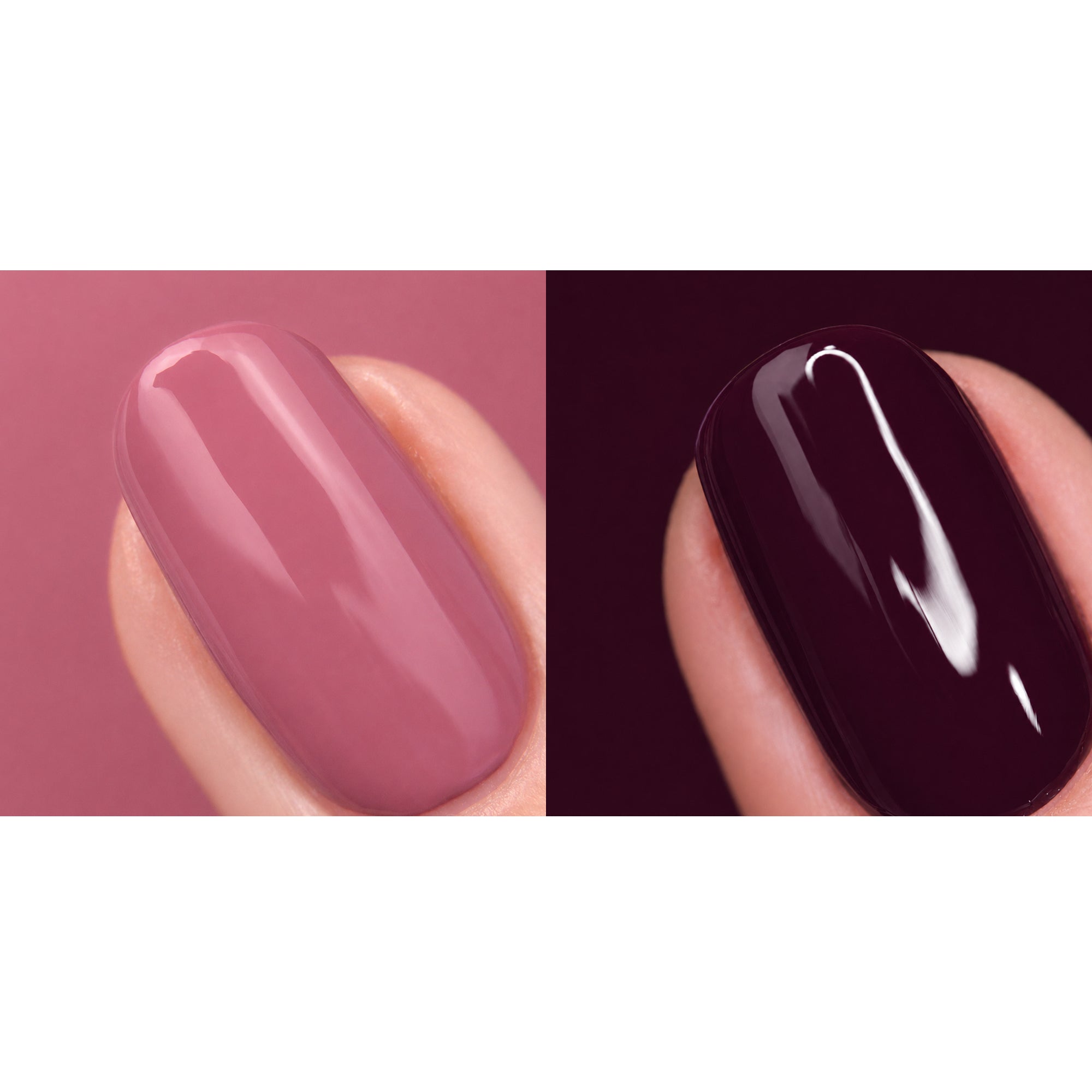 Mulberry Moment Nail Polish Duo - 45 Second Speedy Gloss