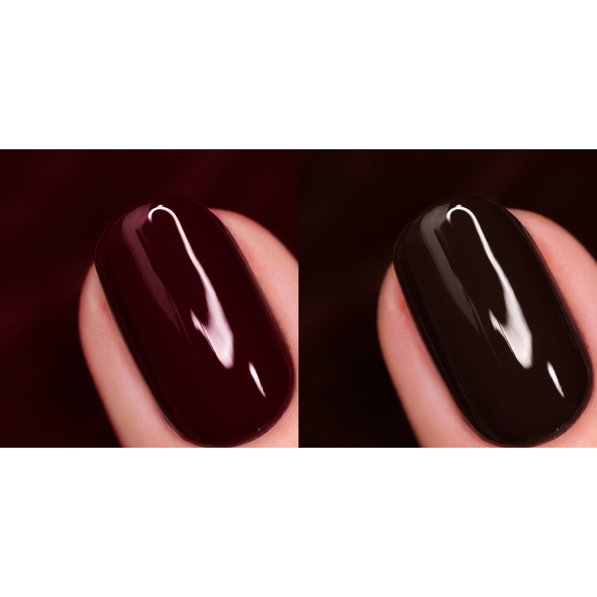 Nail Bordeaux Nail Polish Duo - 1-Step Gel It's Topless
