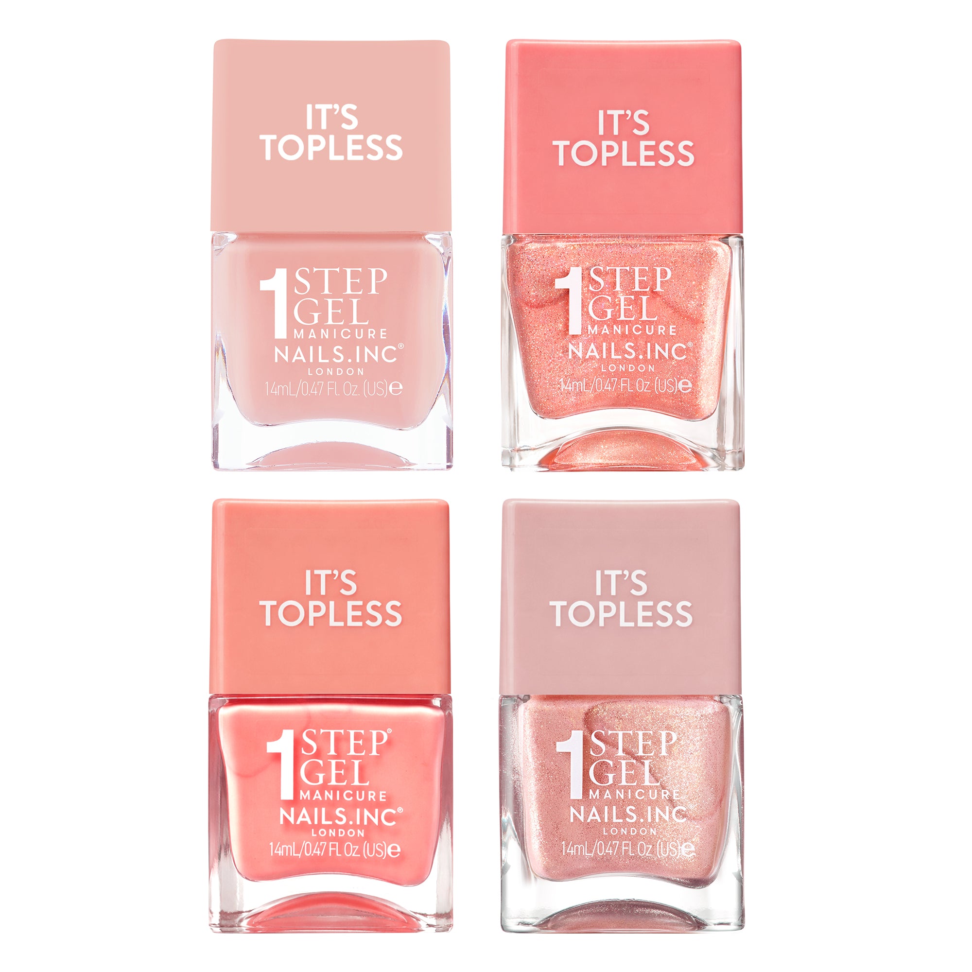 It's Topless 4-Piece Set