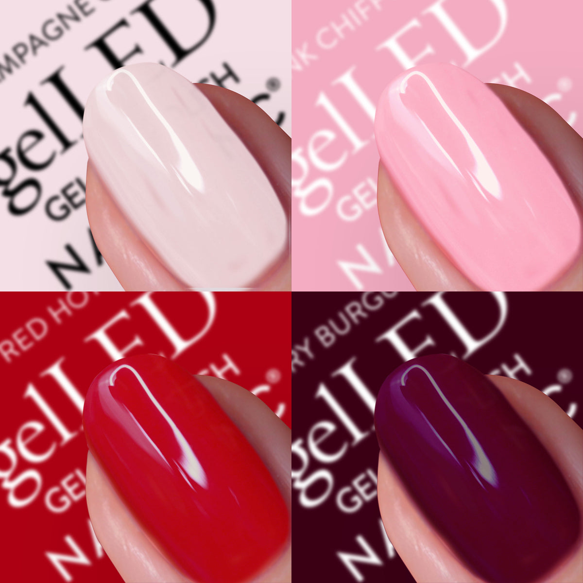 Season to Shine gelLED Nail Polish Set