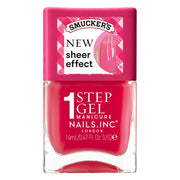 Nails.INC x Smucker’s® Raspberry Red-y - It’s Topless Jelly Effect 1-Step Gel-Like Scented Nail Polish