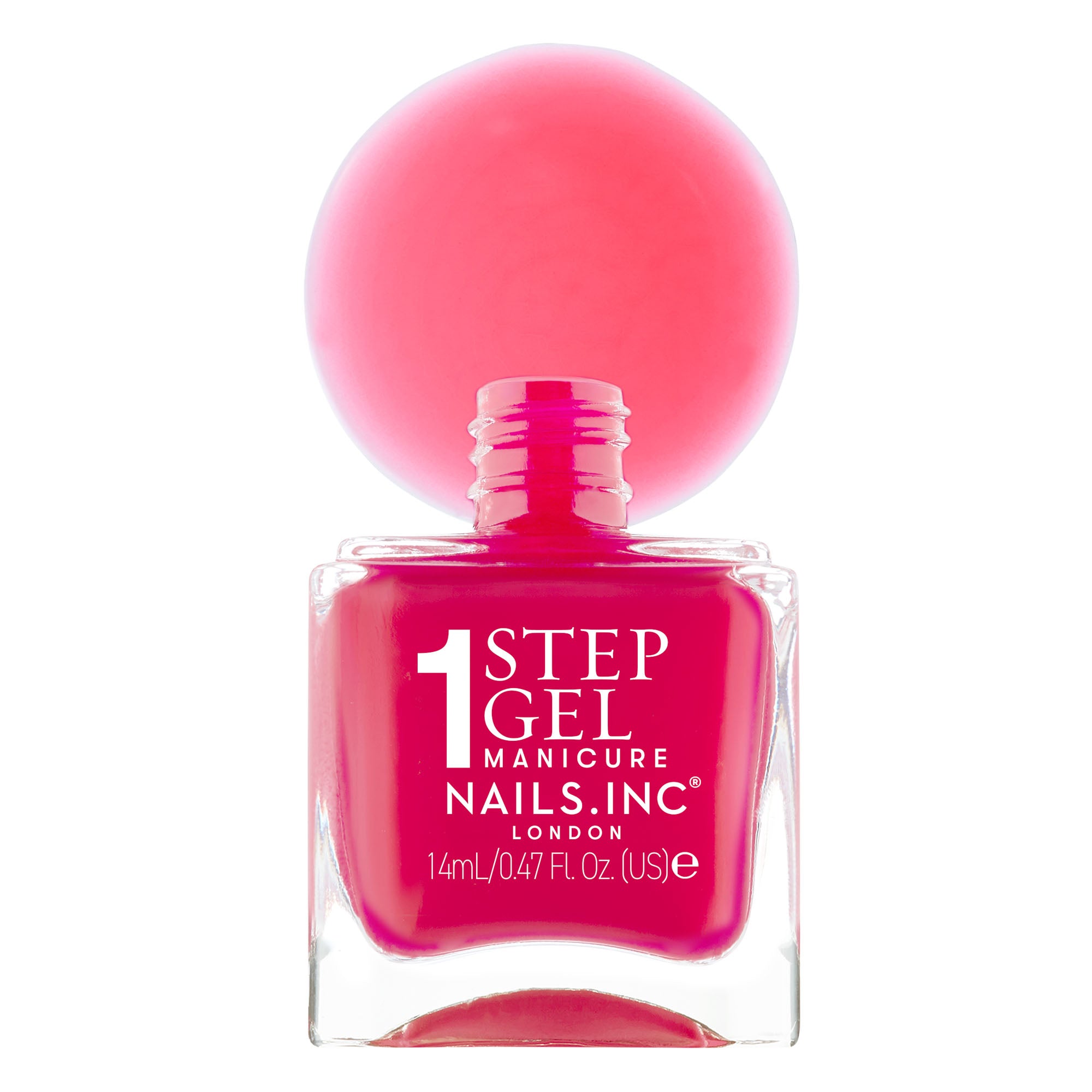 Nails.INC x Smucker’s® Raspberry Red-y - It’s Topless Jelly Effect 1-Step Gel-Like Scented Nail Polish
