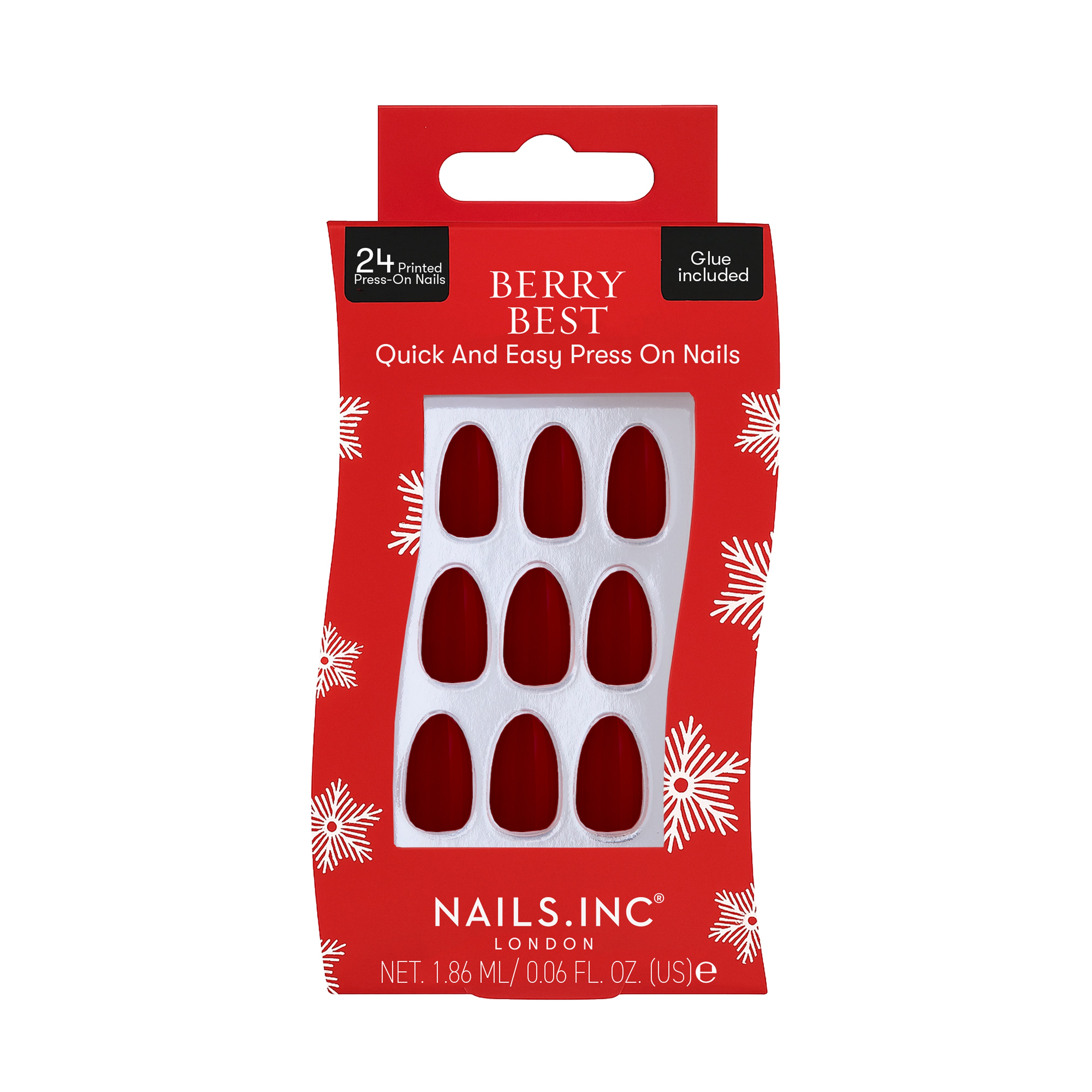 Berry Best Press On Nails