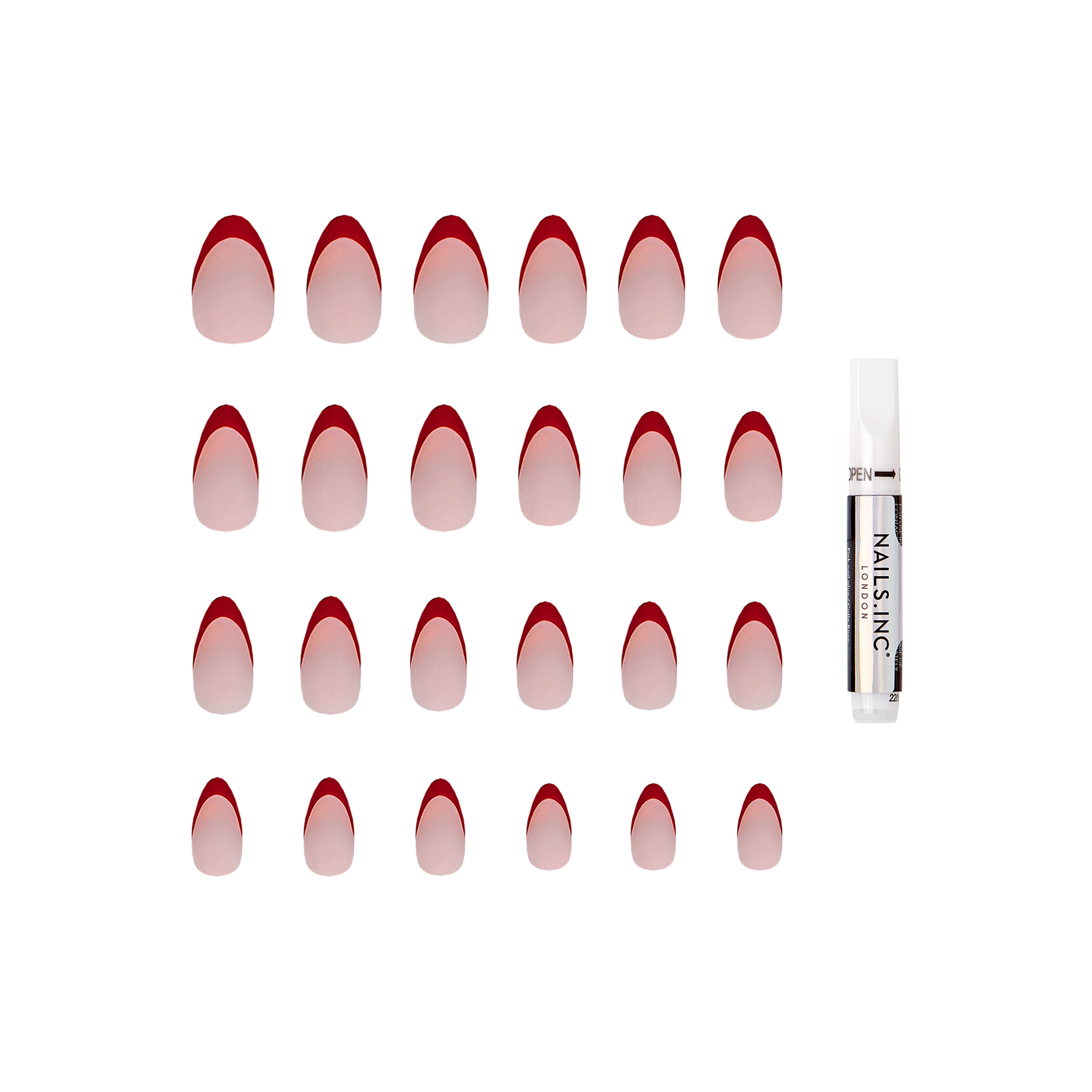 Red Moment Press On Nails