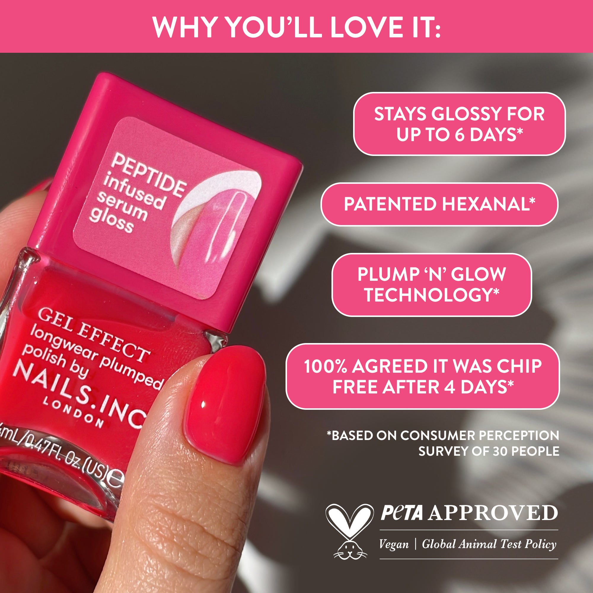 Plump and Glow 8-Piece Peptide-Infused Nail Polish Set