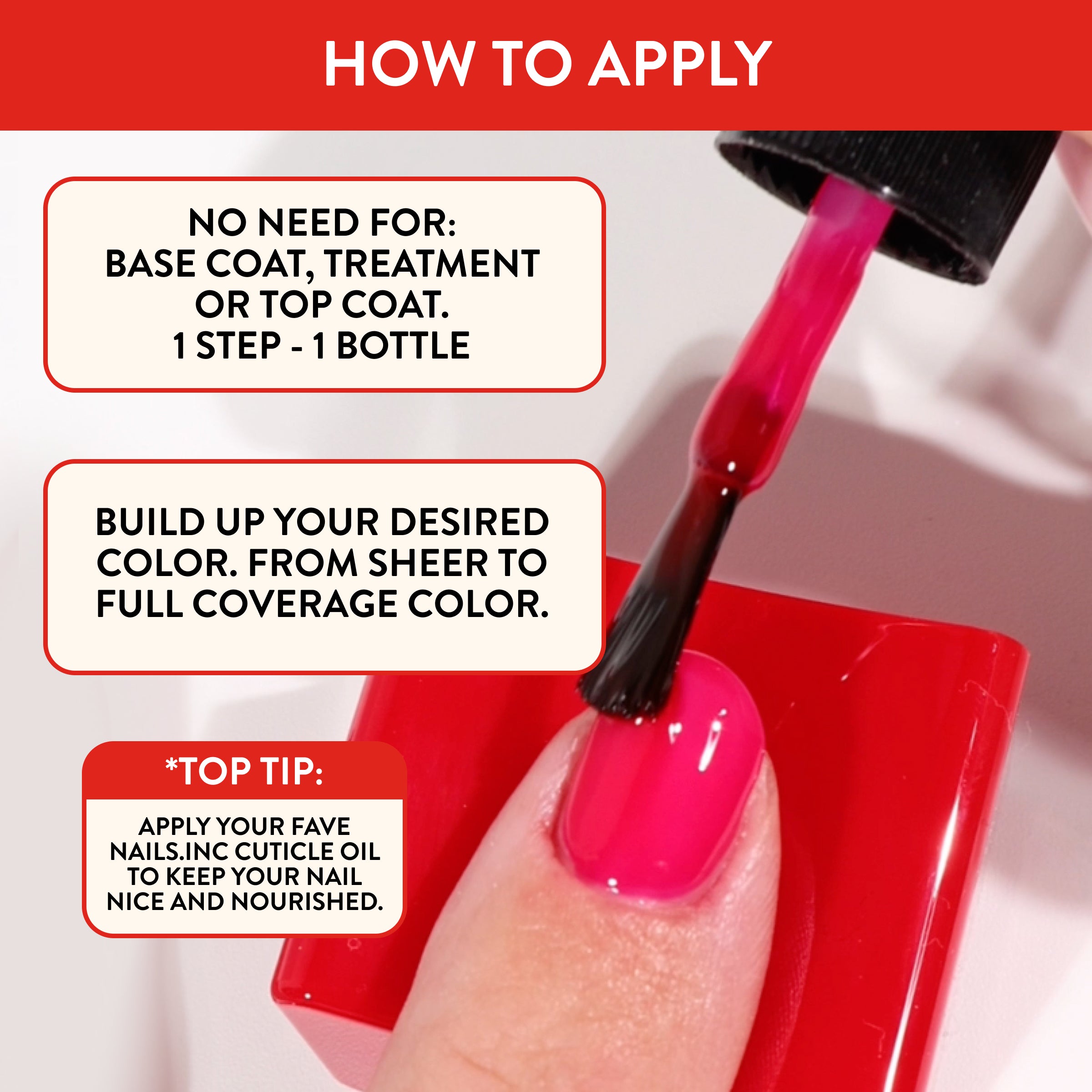 Nails.INC x Smucker’s® Sweeter Than Strawberries - It’s Topless Jelly Effect 1-Step Gel-Like Scented Nail Polish