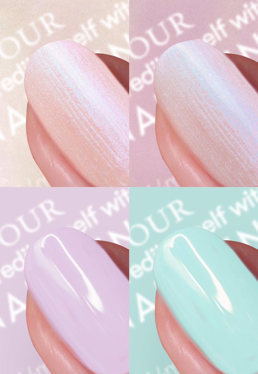 The Glow Story 4-Piece Nail Polish Set