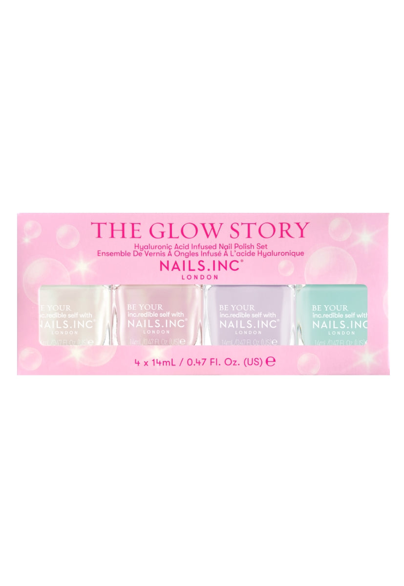 The Glow Story 4-Piece Nail Polish Set