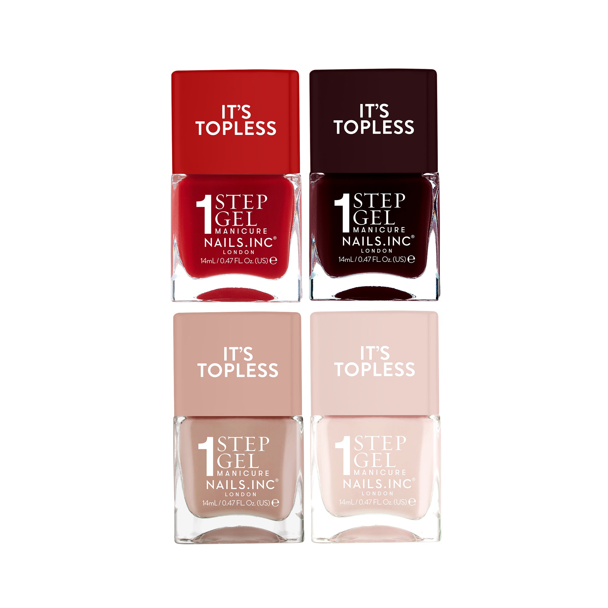It's Topless 4-Piece Set