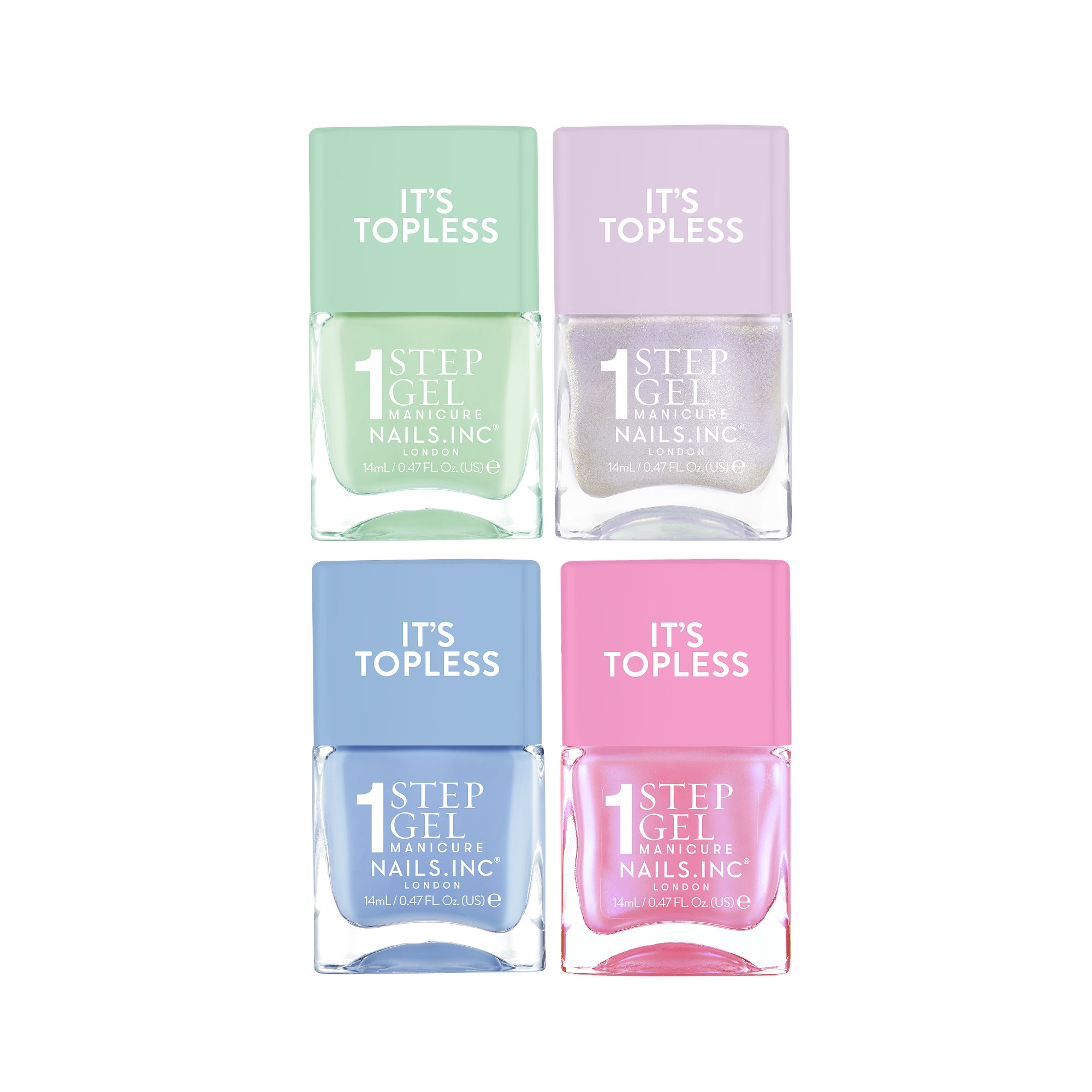 It's Topless 4-Piece Set
