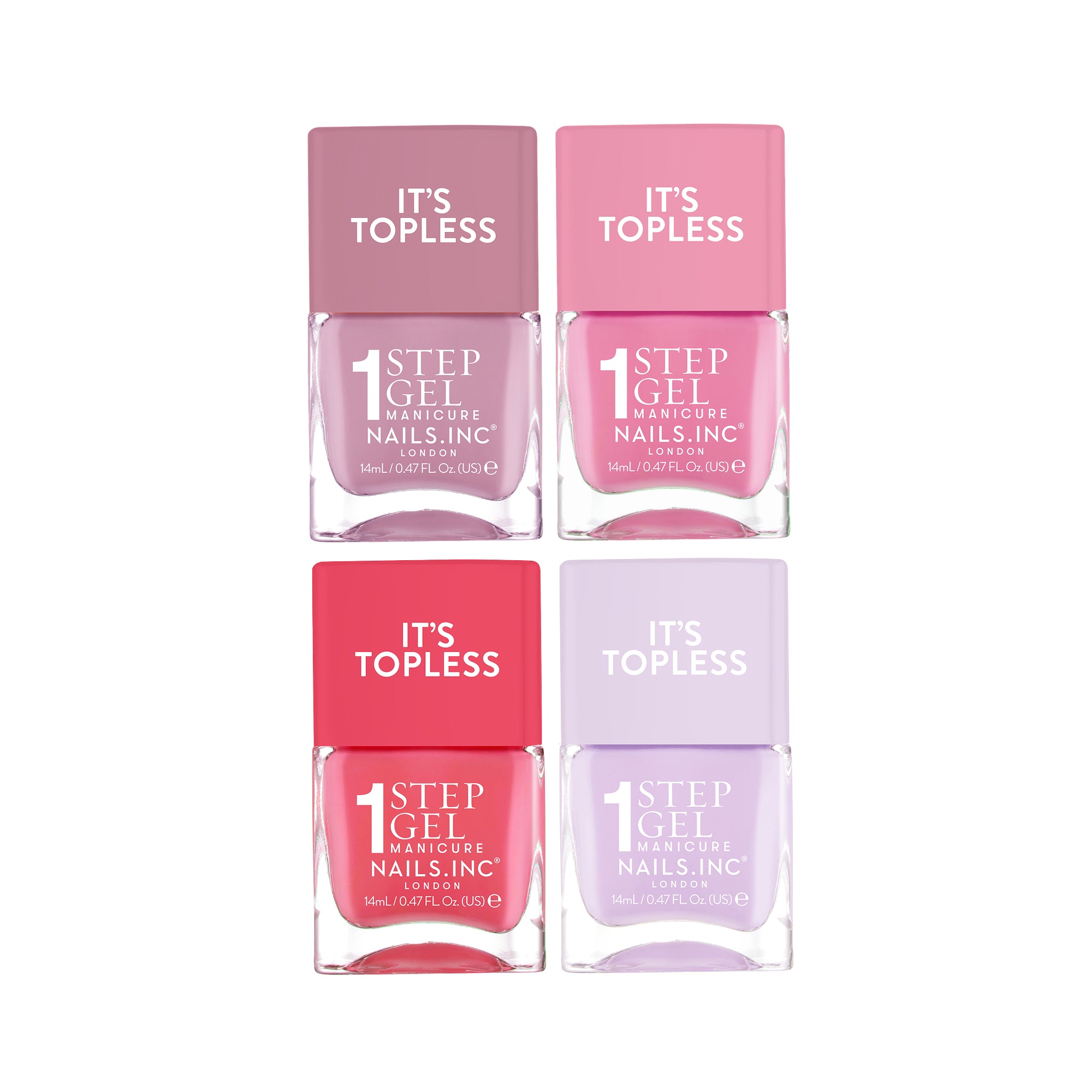 It's Topless 4-Piece Set