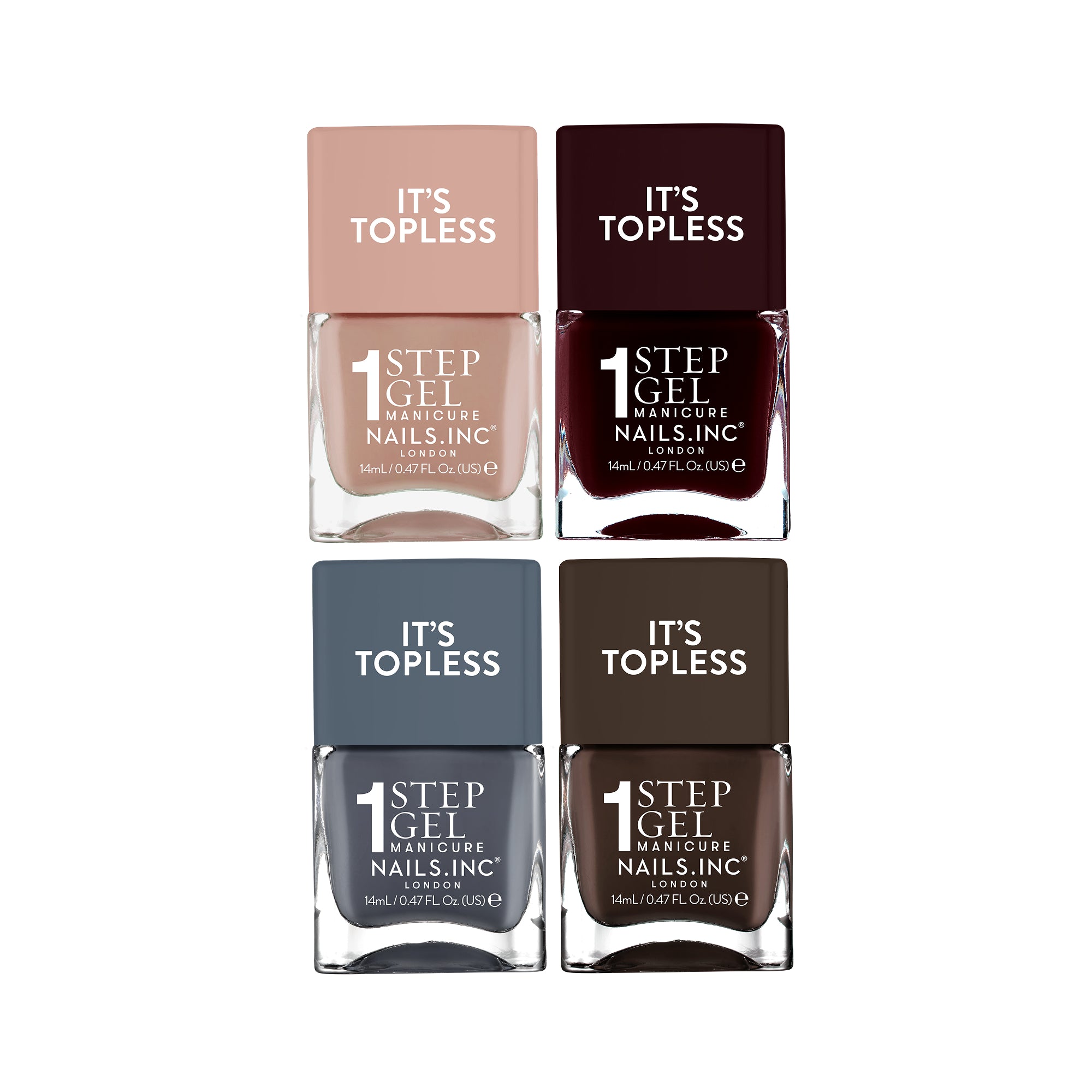 It's Topless 4-Piece Set