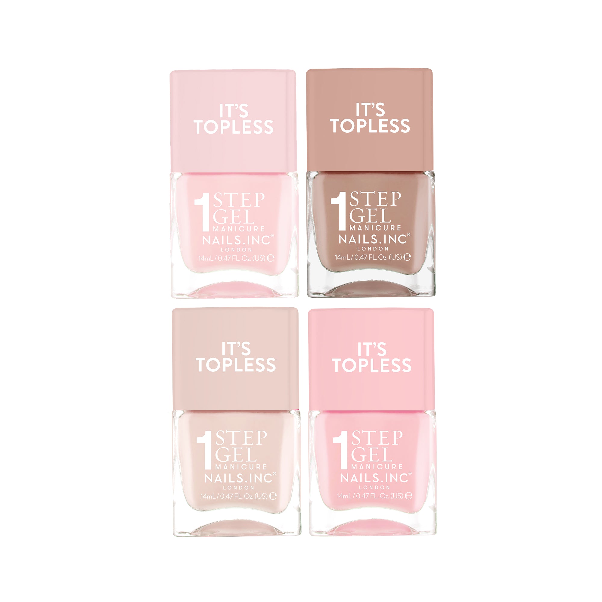 It's Topless 4-Piece Set