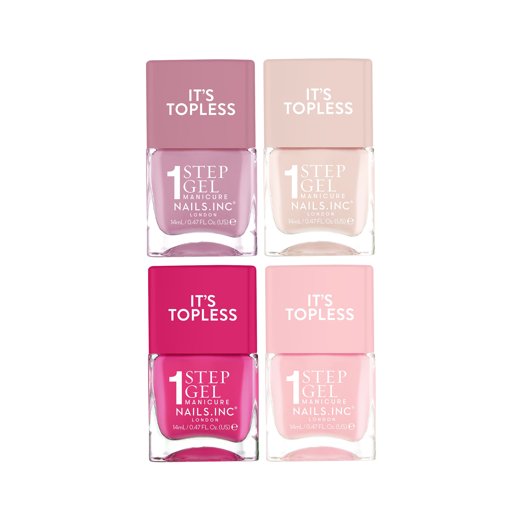 It's Topless 4-Piece Set